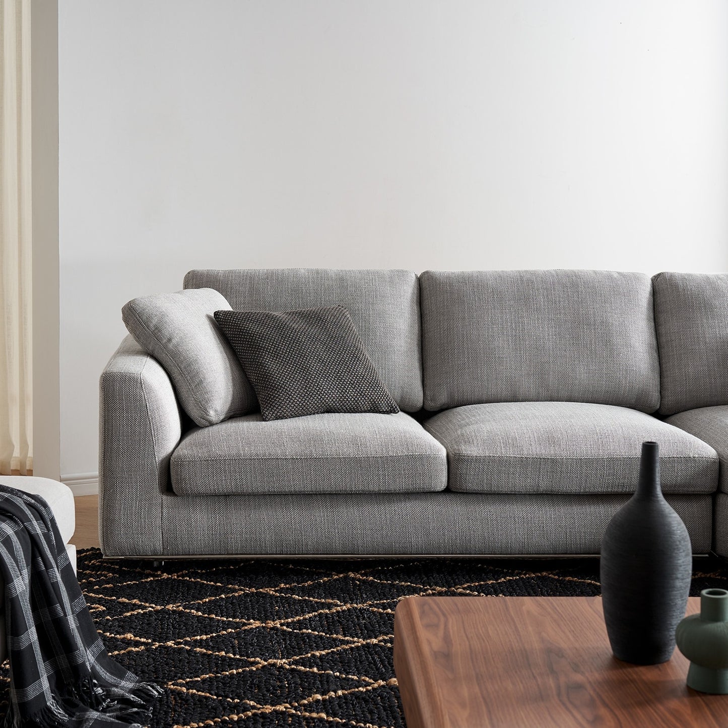 Hamilton 2 Seater Sofa, Smoke Gray