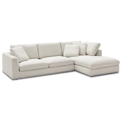 Hamilton Sectional Sofa, Left Facing, Beige