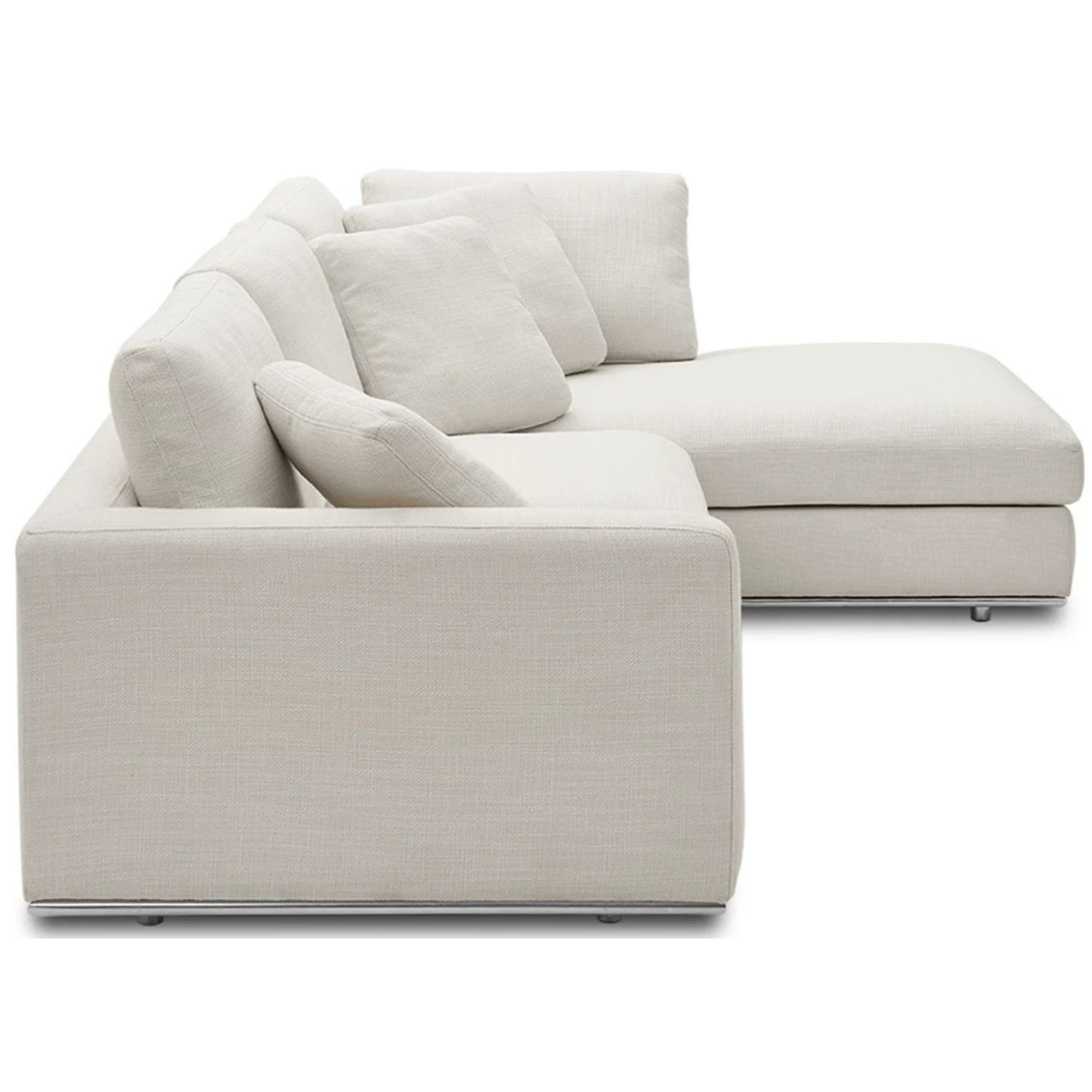 Hamilton Sectional Sofa, Left Facing, Beige