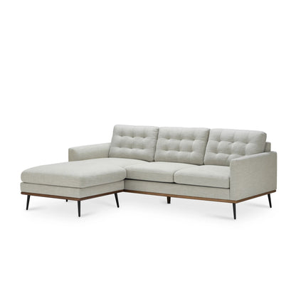 Loft Reversible Sectional Sofa, Beige