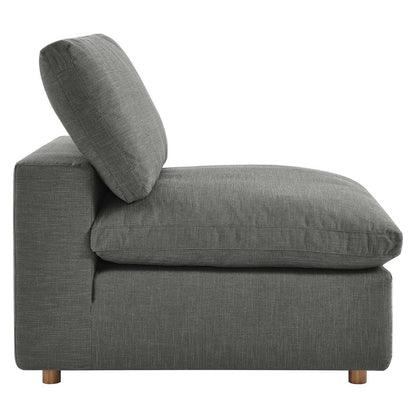 Haven Deep Seat Sectional Sofa, 3 Seater, Gray