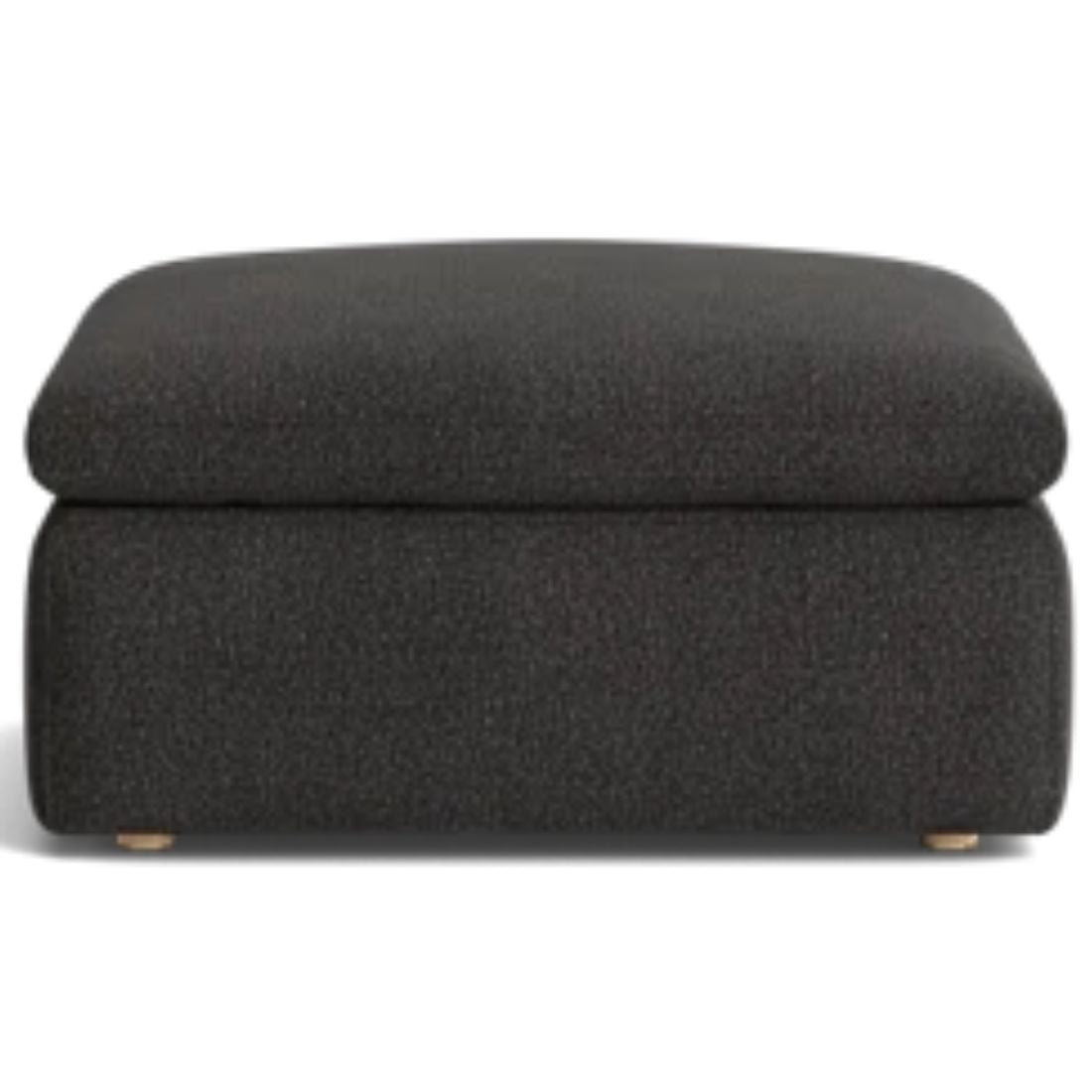 Haven Deep Seat Sectional Sofa With Ottoman, 3 Seater, Gray