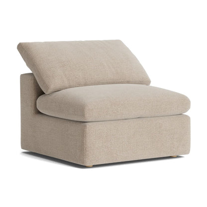Haven Deep Seat Sectional Sofa, 3 Seater, Beige
