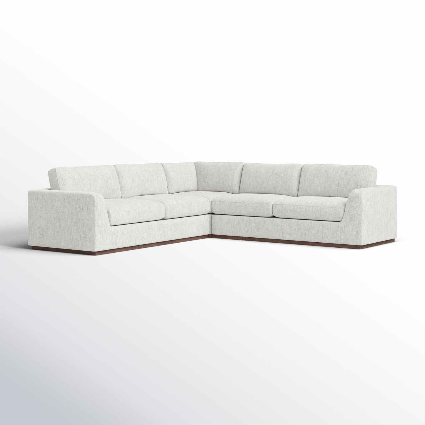 Berger Sectional Sofa, Beige