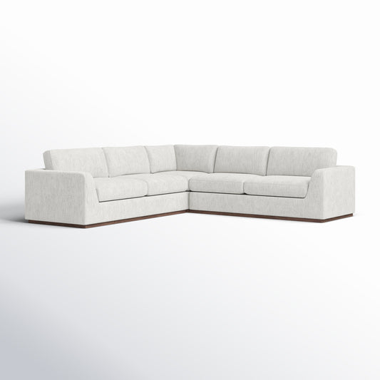 Berger Sectional Sofa, Beige