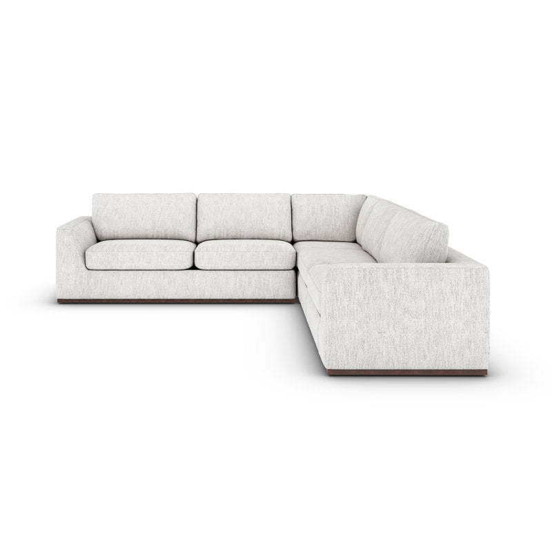 Berger Sectional Sofa, Beige