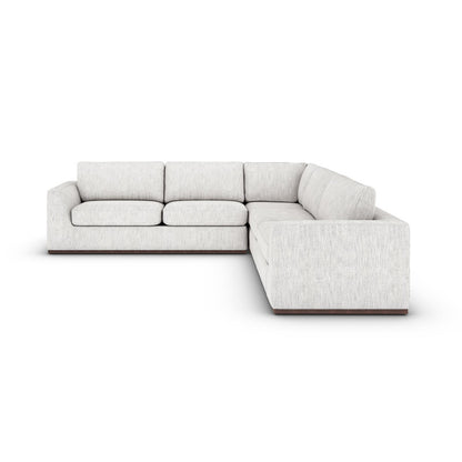Berger Sectional Sofa, Beige