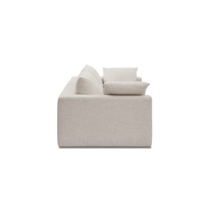 Duke Deep Seat Sofa, 2 Seater, Beige