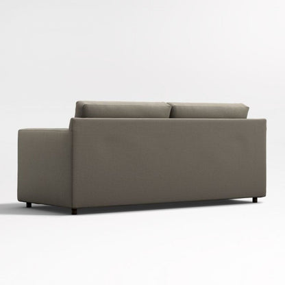 Fusion Sofa Cum Bed, 2 Seater, Charcoal