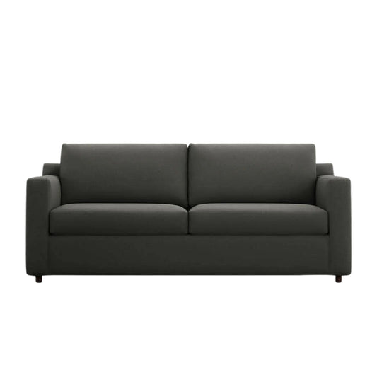 Fusion Sectional Sofa, 2 Seater, Black