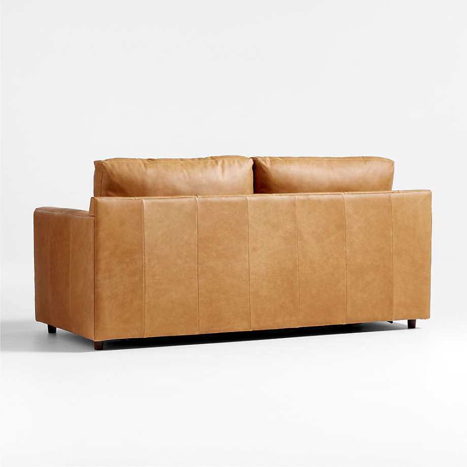Fusion Sectional Sofa, 2 Seater, Tan PU Leather