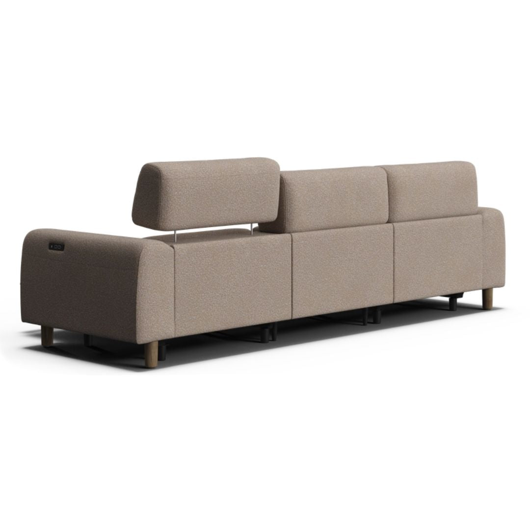 Bellini 3 Seater Fabric Recliner Sofa
