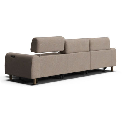 Bellini 3 Seater Fabric Recliner Sofa