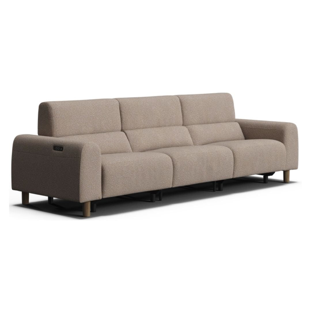 Bellini 3 Seater Fabric Recliner Sofa