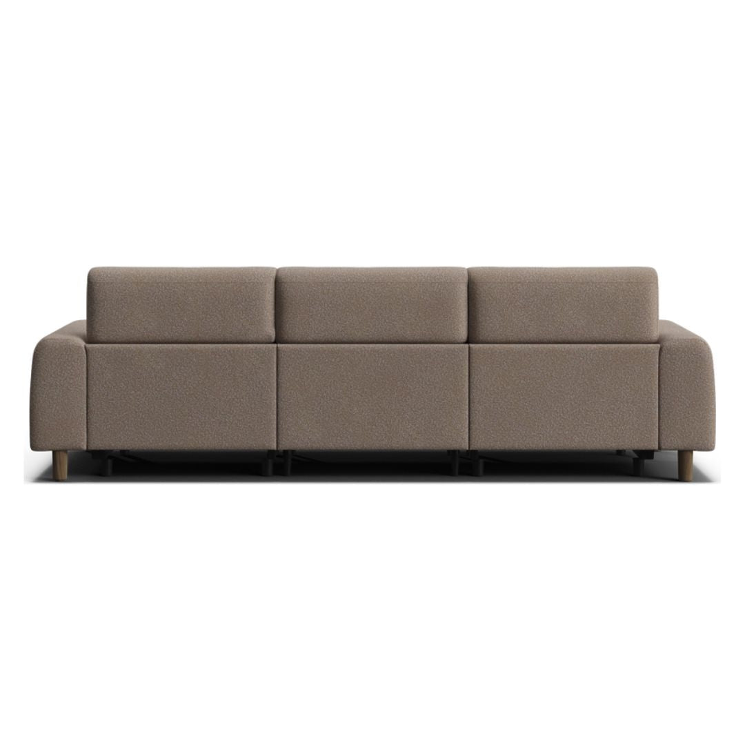 Bellini 3 Seater Fabric Recliner Sofa