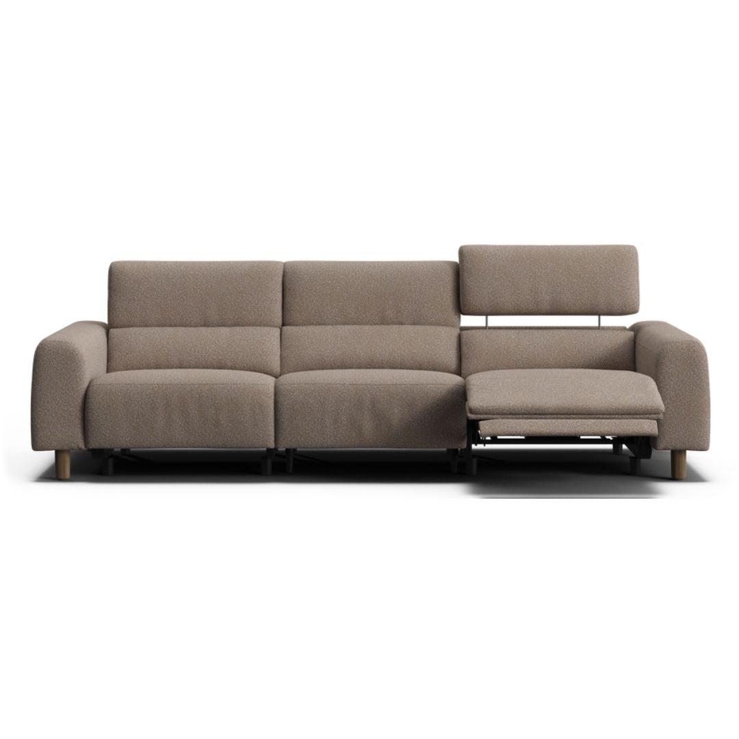 Bellini 3 Seater Fabric Recliner Sofa