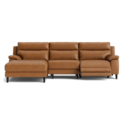 Tempa Left Facing Recliner Sofa With Chaise