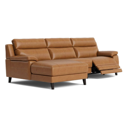 Tempa Left Facing Recliner Sofa With Chaise