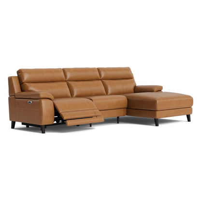 Tempa Right Facing Recliner Sofa With Chaise