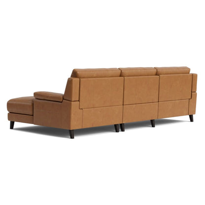 Tempa Right Facing Recliner Sofa With Chaise