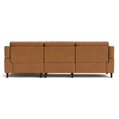 Tempa Right Facing Recliner Sofa With Chaise