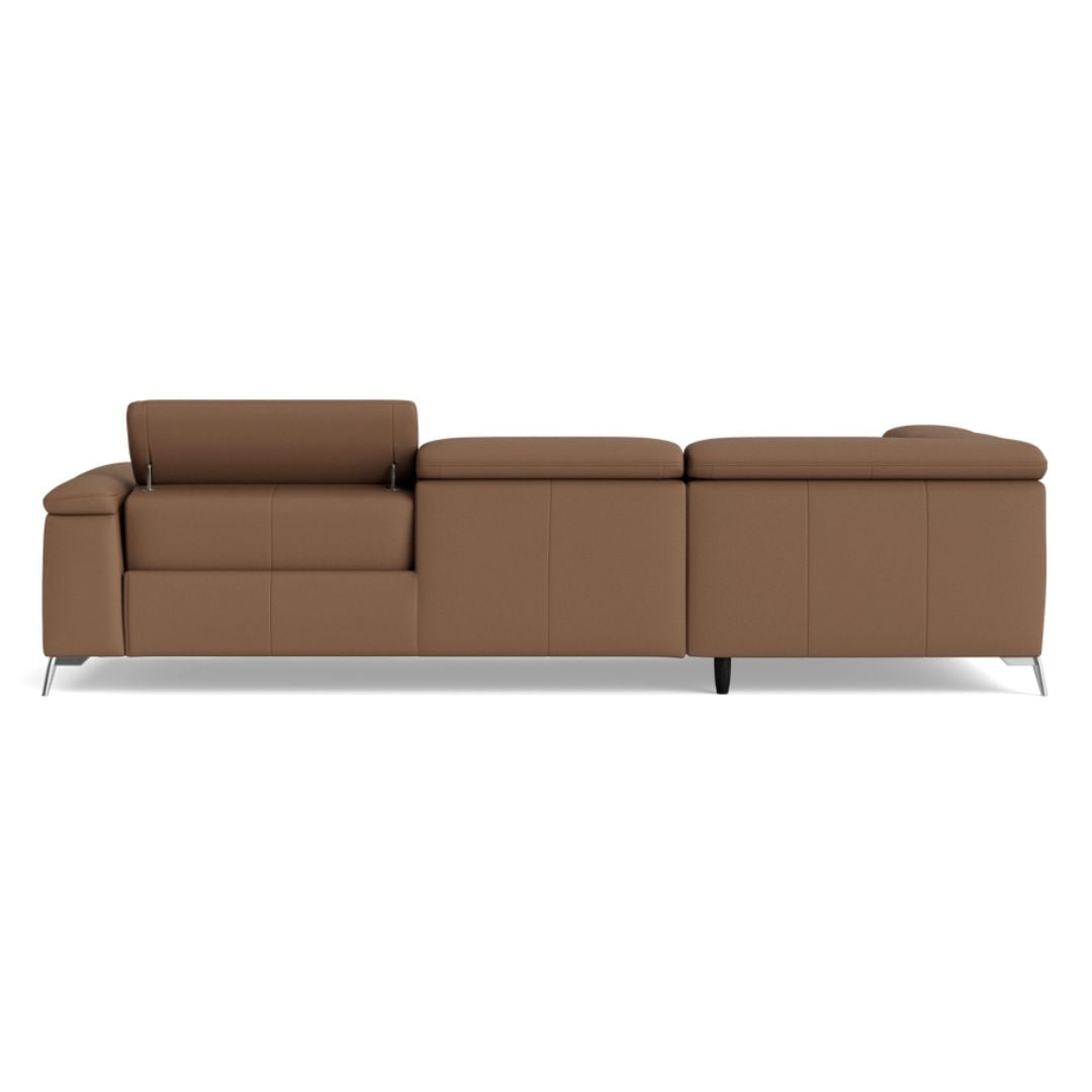 Tara Left Facing Recliner Sofa With Chaise