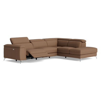 Tara Right Facing Recliner Sofa With Chaise