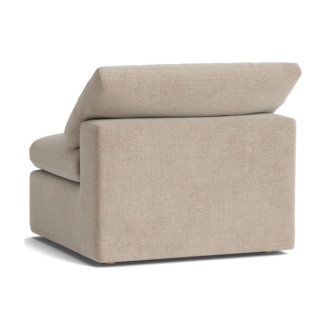Haven Sectional Armless Chair, Beige