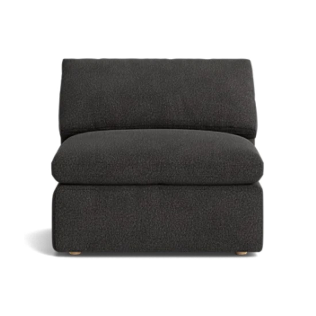 Haven Sectional Armless Chair, Gray