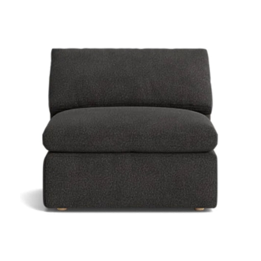 Haven Sectional Armless Chair, Gray