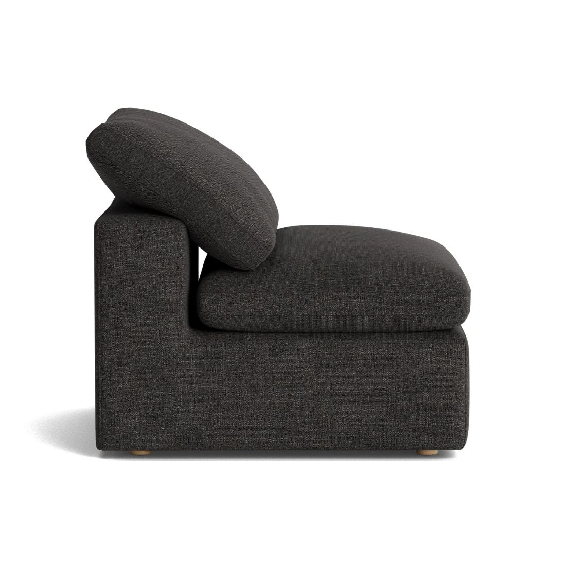 Haven Sectional Armless Chair, Gray