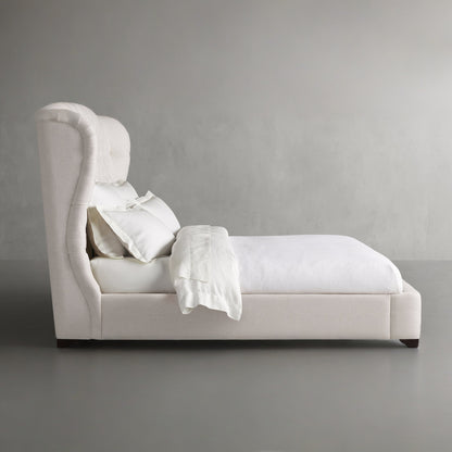 Mariah Tufted Bed, Beige