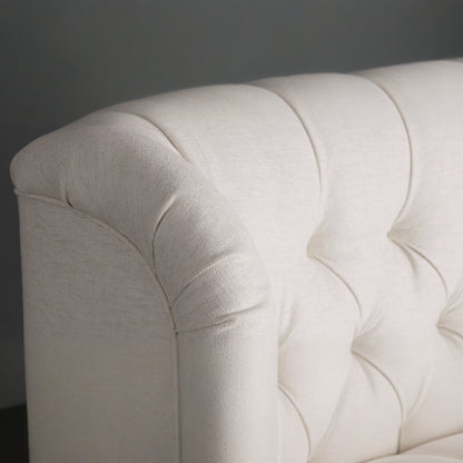 Mariah Tufted Bed, Beige