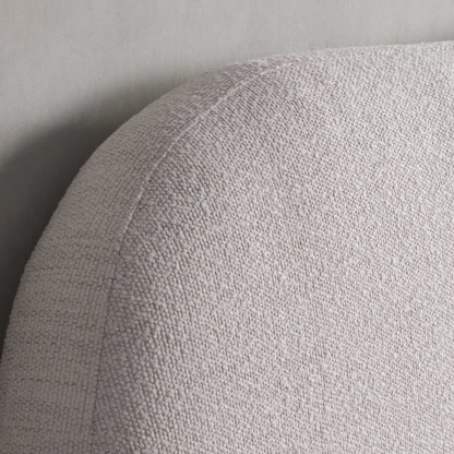 Sophie Boucle Bed, Ivory