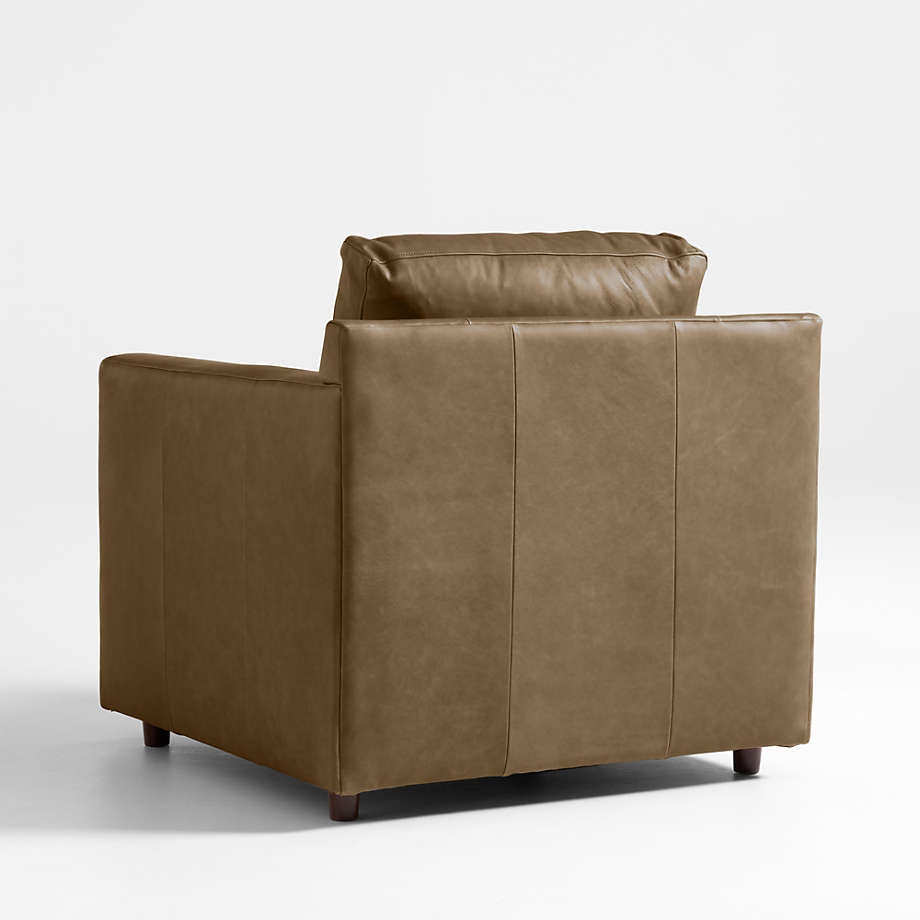 Fusion Armchair, Brown PU Leather