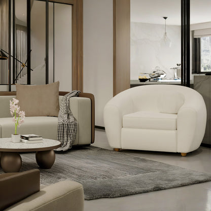 Vista Premium Boucle Armchair