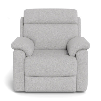 Viola Fabric Armchair With Electric Recliner & Headrest