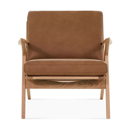 Aero Armchair, Brown PU Leather