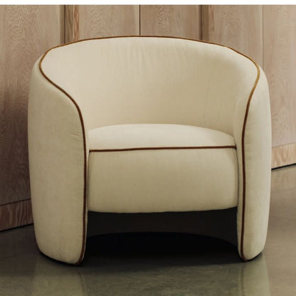 Velora Lounge Chair, Beige