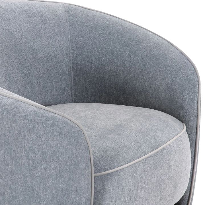 Velora Lounge Chair, Blue