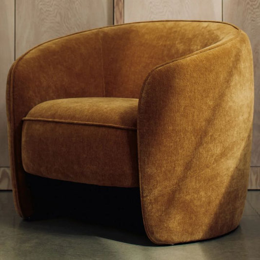 Velora Lounge Chair, Almond