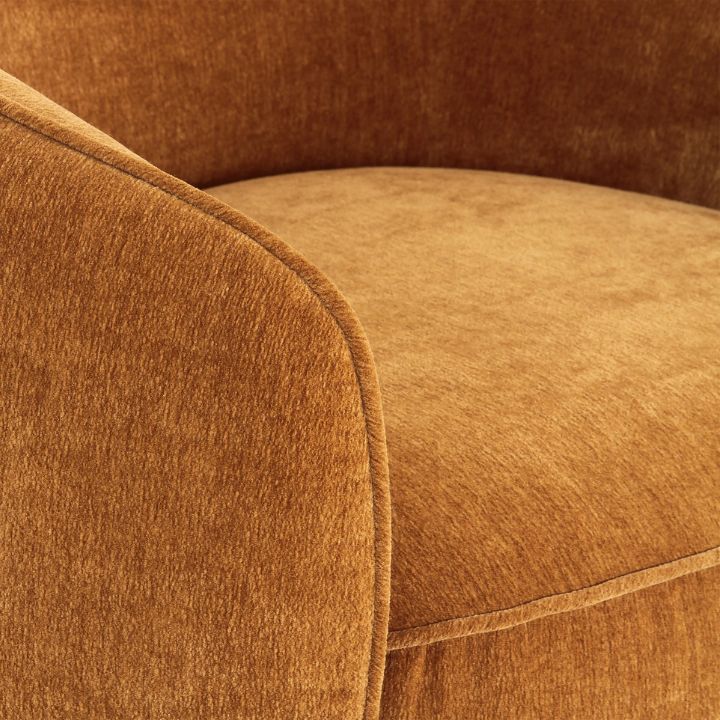 Velora Lounge Chair, Almond