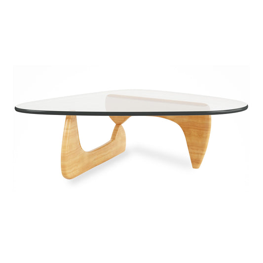 Noguchi Style Coffee Table, Natural, 50in