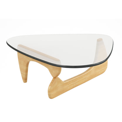 Noguchi Style Coffee Table, Natural, 50in