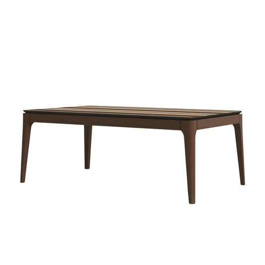 Kendall Coffee Table, Multi-Color Tonal Stripe