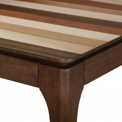 Kendall Coffee Table, Multi-Color Tonal Stripe