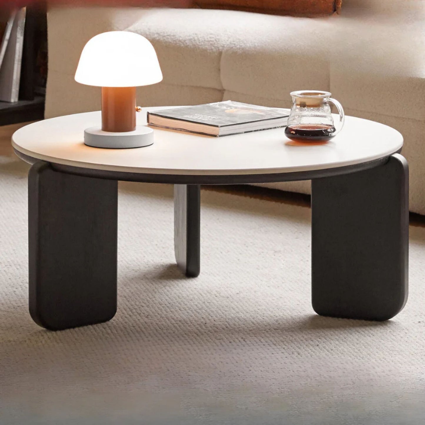 Muse Coffee Table, White
