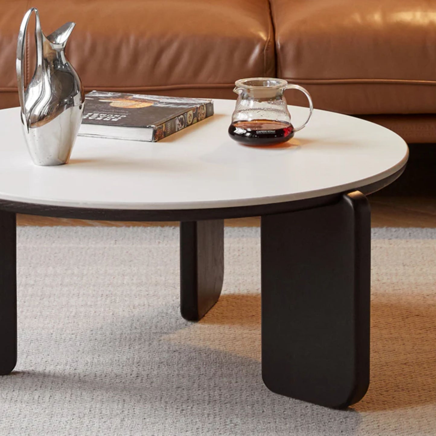Muse Coffee Table, White
