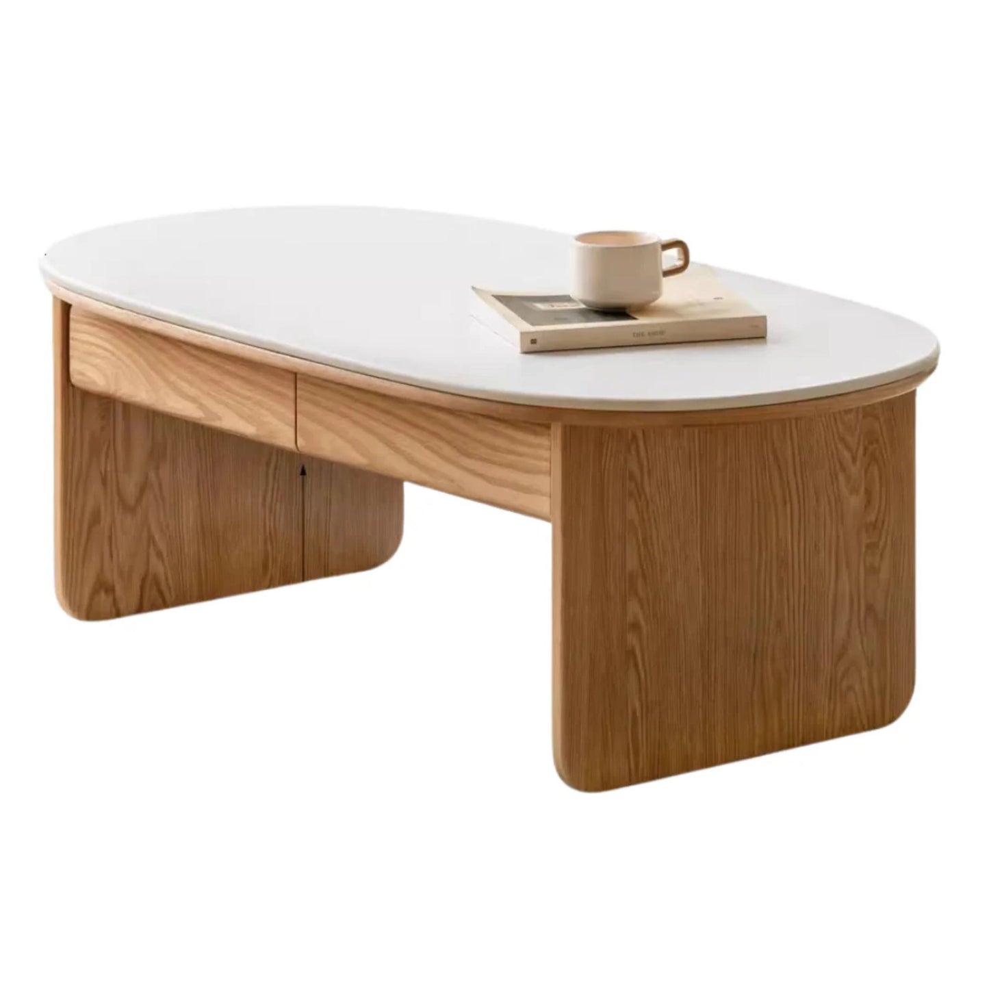 Drift Coffee Table, White