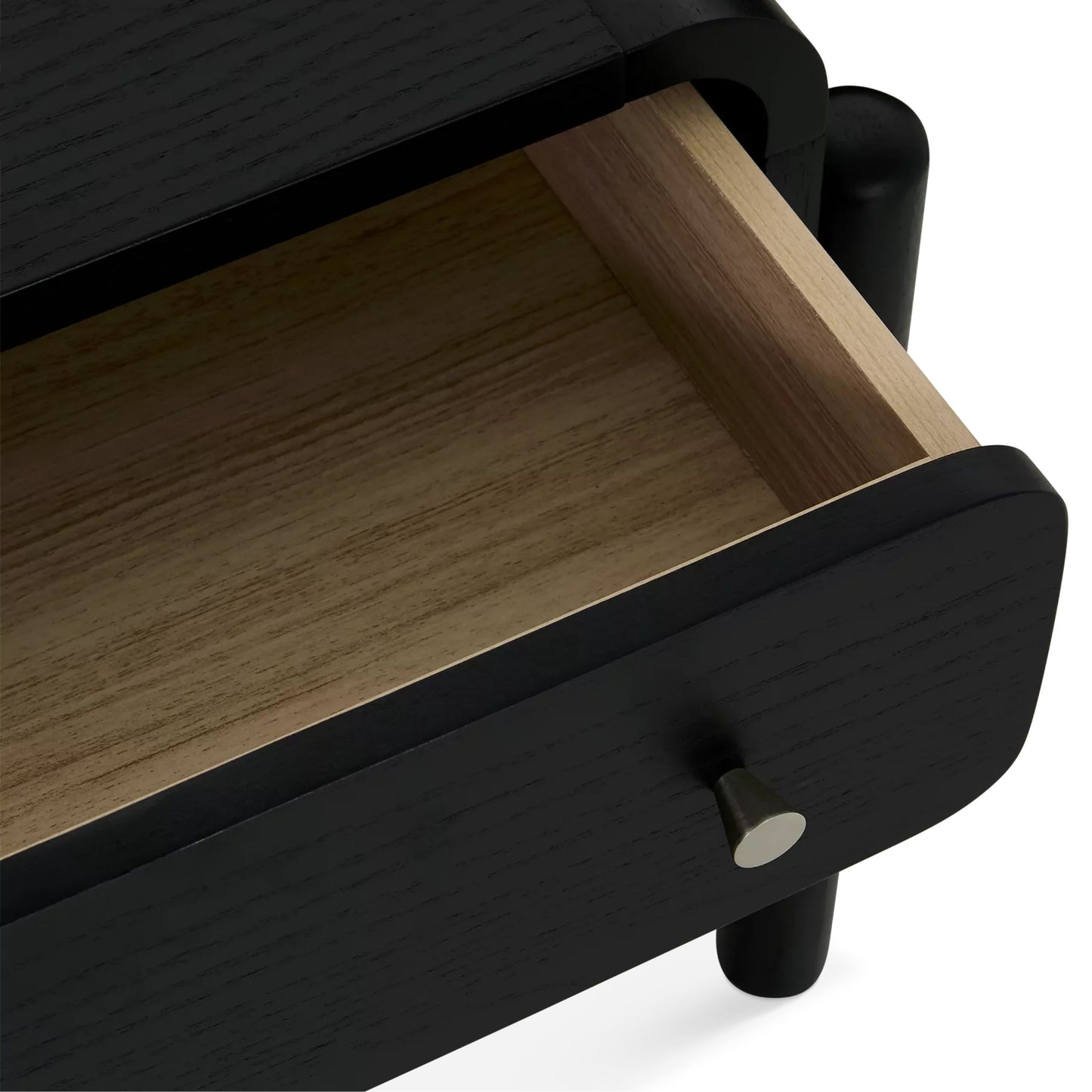 Noir Nightstand, Black